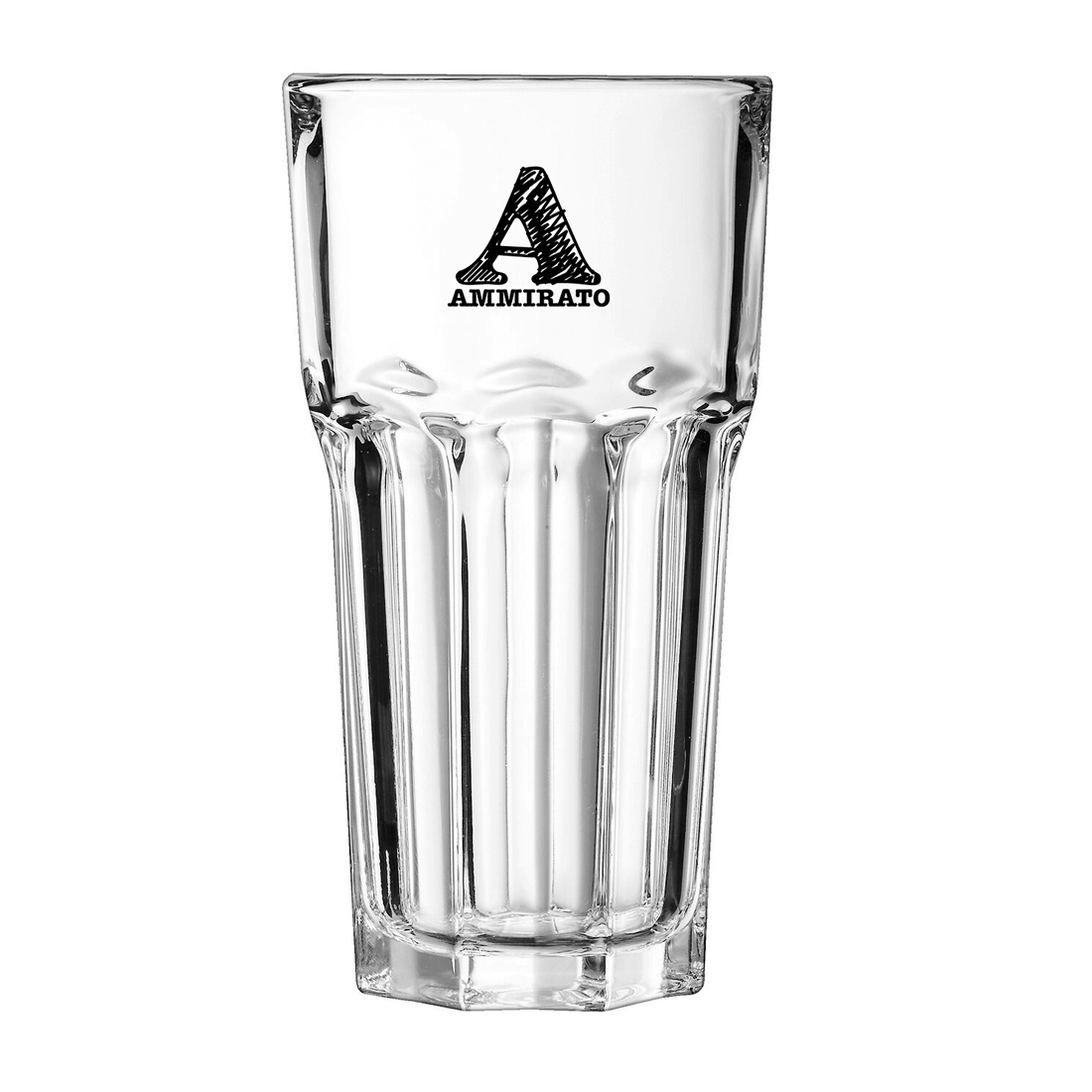 Latte glas 30 cl 6 stuks Ammirato Caffè